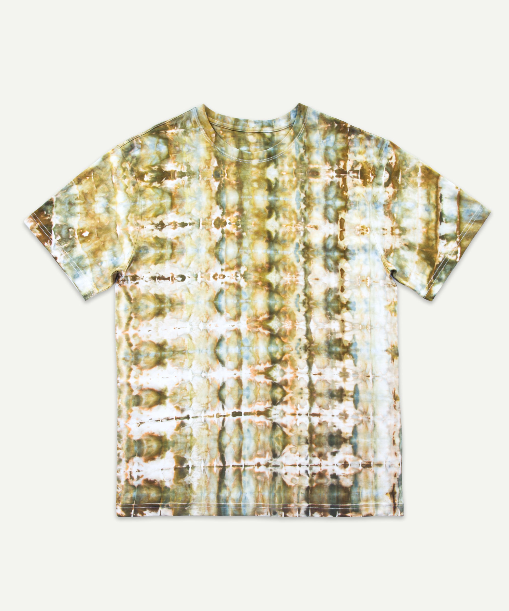 TIE-DYE PRINT SHIRT - Ecru